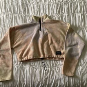 Urban Outfitters Sweden Cropped Fleece Sweatshirt